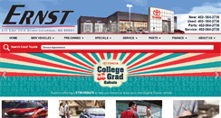 Desktop Screenshot of ernsttoyota.com